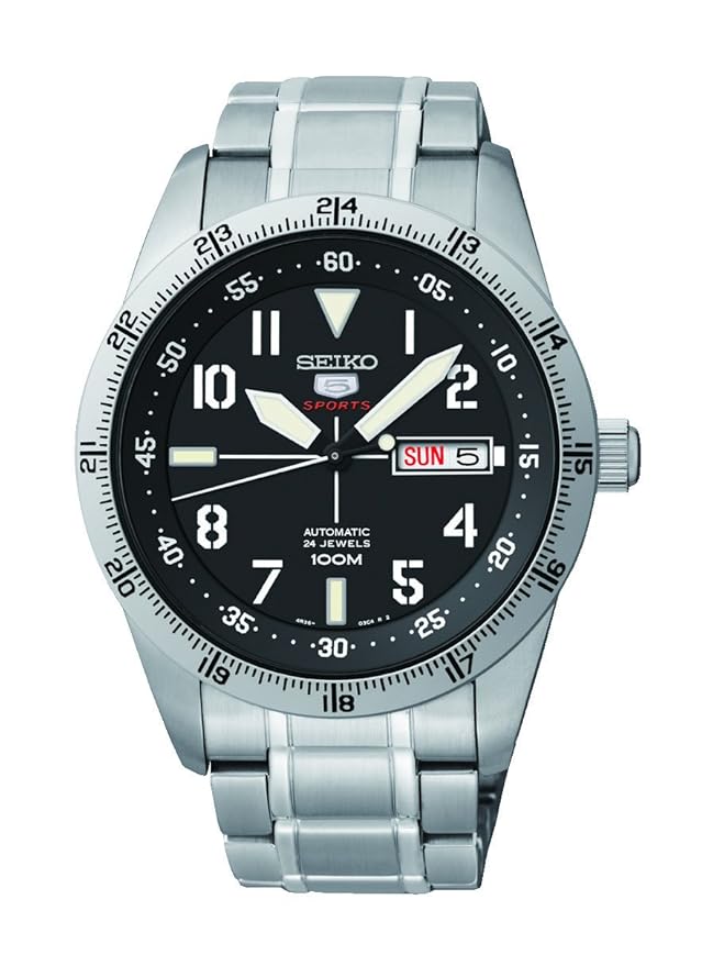 Seiko Herrenuhr Analog Automatisch mit Edelstahlarmband – SRP513K1