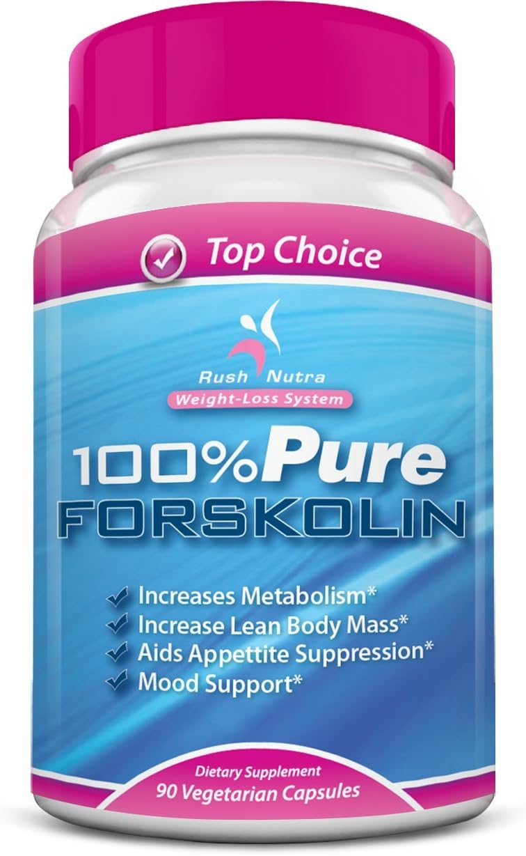 100% Pure Forskolin 750 Mg - 90 Vegetarian Capsules - Highly Recommended Product for Fat Burning and Melting Belly Fat. The Best Forskolin Product on the Market!! Works Excellent with Pure Garcinia Cambogia. Manufactured in a USA