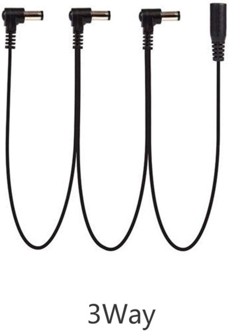 3/4/5 Ways Daisy Chain Power Cable DC for Guitar Pedal Power Supply