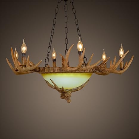 Amazon Co Jp オーシャン レトロな創造的人格樹脂アントラーズガラスシャンデリアベッドルームレストランバーオフィス通路廊下灯生活 れとろなそうぞうじんかくじゅしあんとら ずがらすしゃんでりあべっどる むれすとらんば おふぃすつうろろうかとうせいかつ