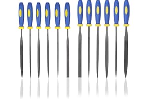 KALIM 2 Needle File Sets 12Pcs 3mm and 4mm File