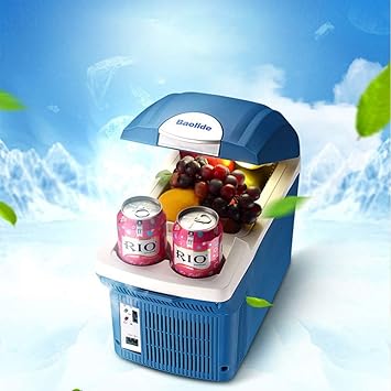 Mini refrigerador para autos Caja fría y caliente Caja de doble ...