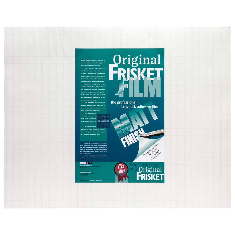 Frisket 25 x 20-Inch Film Matte (Pack of 10)