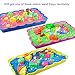MOTION SAND, 2LBS Shimmering Play Sand for Kids (Include 3 Colors), Cake Playset Molds Kit, Magic Play Sand with 20 Pcs Sand Molds and 1 Sand Tray