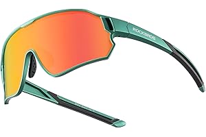 ROCKBROS Kids Polarized Sunglasses Cycling Glasses Sport Sunglasses UV400 Protection for Youth Boys Girls Age 8-14