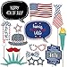Big Dot of Happiness 4th of July - Photo Booth Props Kit - 20 Count