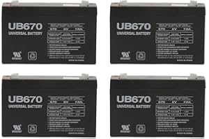 UPG Universal Battery UB670 UPS Battery - 4 Pack
