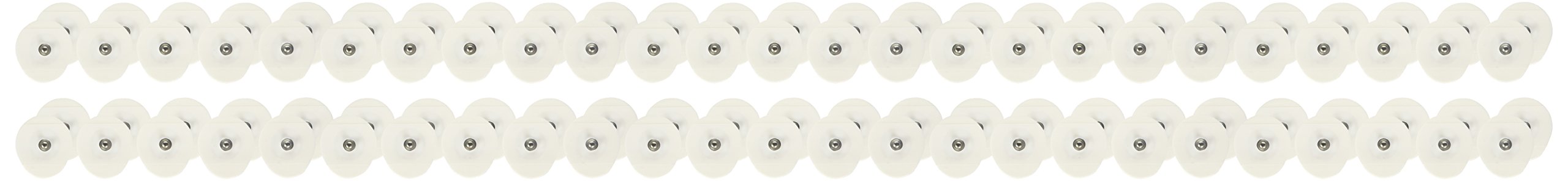 F9079 Disposable ECG foam electrodes - oval (43mm x 45mm)