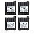 Midland AVP17 Rechargeable Battery Packs for Midland XT511, T290, T295 and GXT Series GMRS Radios (4-Pack)
