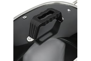 OYRLIZE Silicone Lid Handle Cover Compatible with Ninja Foodi Possible Cooker Pro 8.5 Quart MC1000,MC100,MC1010 & 6.5QT MC1101 Slow Cooker Crock Handle Sleeve,Holder,Grip Accessories-No More Hand Burns