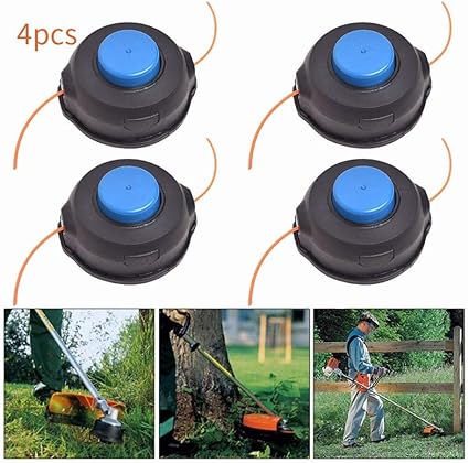 3-PACK T25 String Trimmer Head Husqvarna Weedeater Cutter Line Head Bump
