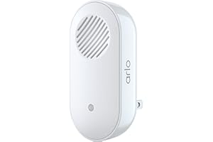 Arlo Chime 2 - Built-in Siren, Audible Alerts, Customizable Melodies, Wi-Fi Connected, Compatible Wired and Wireless Doorbell