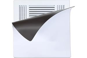 Seatern Square Magnetic Vent Covers, 12" x 12" (2 Pack), Extra Strong Magnets, Fits Steel Vents Only, Complete Seal, Air Vent/Register Covers for Home Ceiling, Wall, HVAC, AC, and Heater Vents