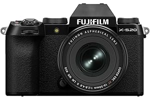 Fujifilm X-S20 Mirrorless Digital Camera XF16-50mmF2.8-4.8 R LM WR - Black