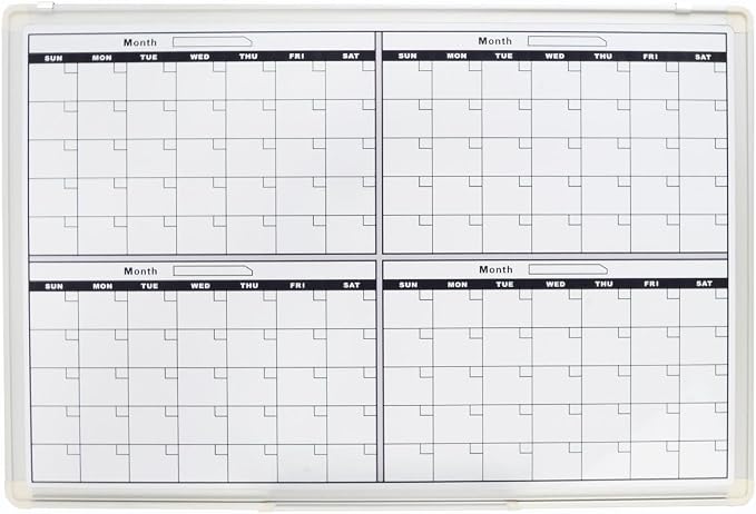 Amazon Displays2go Dry Erase Whiteboard For Wall Mount Use With 4 