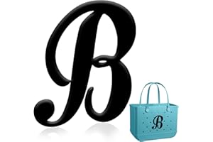 ZEOXUER Letter Charms for Bogg Bag, Decorative Bogg Bag Letter Charms, Lettering Accessories, Bogg Bag Charm Insert Lettering, Alphabet 3D Letters for Personalizing Handbag DIY