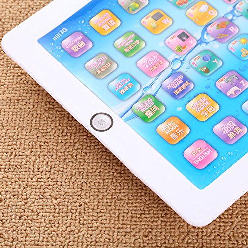 hongfei Multifunction Educational Electronic Toy Playing Learning Machine Tablet Computer Tablet for Kid Early Development