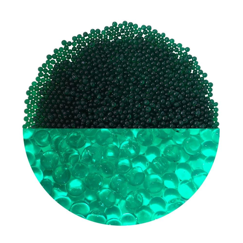 trendfinding 100 g water-retaining deco granules sea green, grain size 3.5-4 mm, decoration for flowers and plants, 10 litres, very economical, versatile use