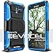 Evocel Generation Series Phone Case Compatible with Kyocera Hydro View (C6742), Hydro Reach (C6743), Hydro Shore featuring HD Screen Protector and Belt Clip Holster, Blue
