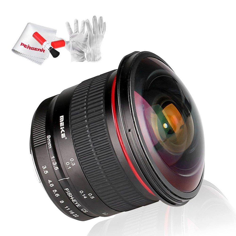 Meike 8mm F/3.5 Wide View Angle APS-C Manual Focusing Fisheye Lens for Nikon  DSLR Cameras D810 D60 D80 D90 D200 D300 D5100 D5200 D5300 D7100 D7200 D7000  ...