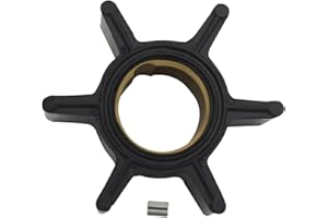 HeuroFosh 18-3039 Water Pump Impeller for Mercury Marine 4 4.5 6 7.5 9.8 HP 2 Stroke Outboard Motors 47-89981