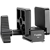 Arca Swiss Rifle Saddle Mount, Hunting Tripod Clamp with Quick Release Plate, Shooting Tripod Rest Ball Head Gun Clamp Adapter for Hunting and Shooting