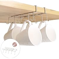 WENKO Schrankeinsatz Tassenhalter für 4 Tassen, Schrankeinhänger Küche WENKO Schrankeinsatz Tassenhalter für 4 Tassen, Schrankeinhänger Küche