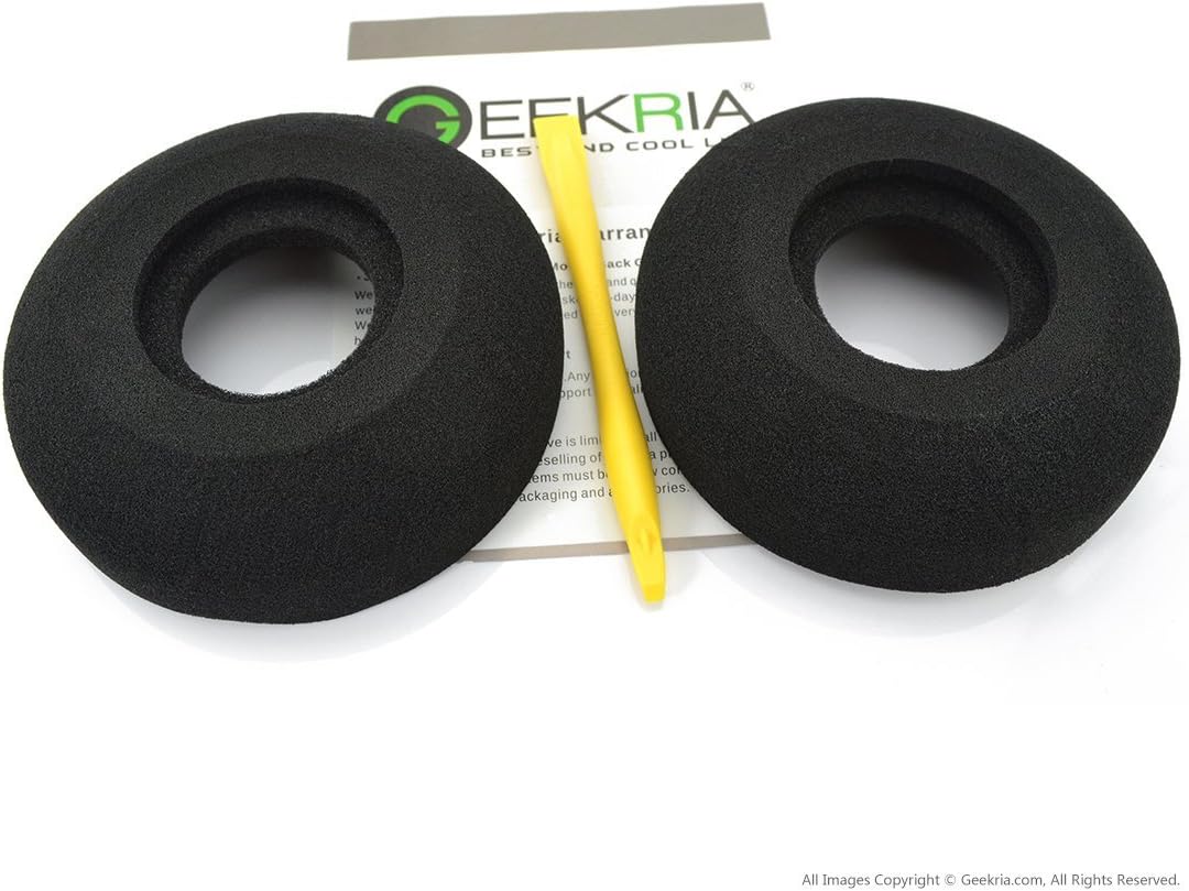 Geekria Comfort Foam Replacement Ear Pads for GRADO PS1000, GS1000, SR80e, SR80i, SR125i, SR225i, SR60, SR80, SR125 - Image 4