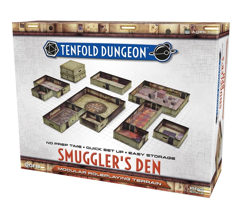 Gale Force Nine - Tenfold Dungeon - Smuggler's Den
