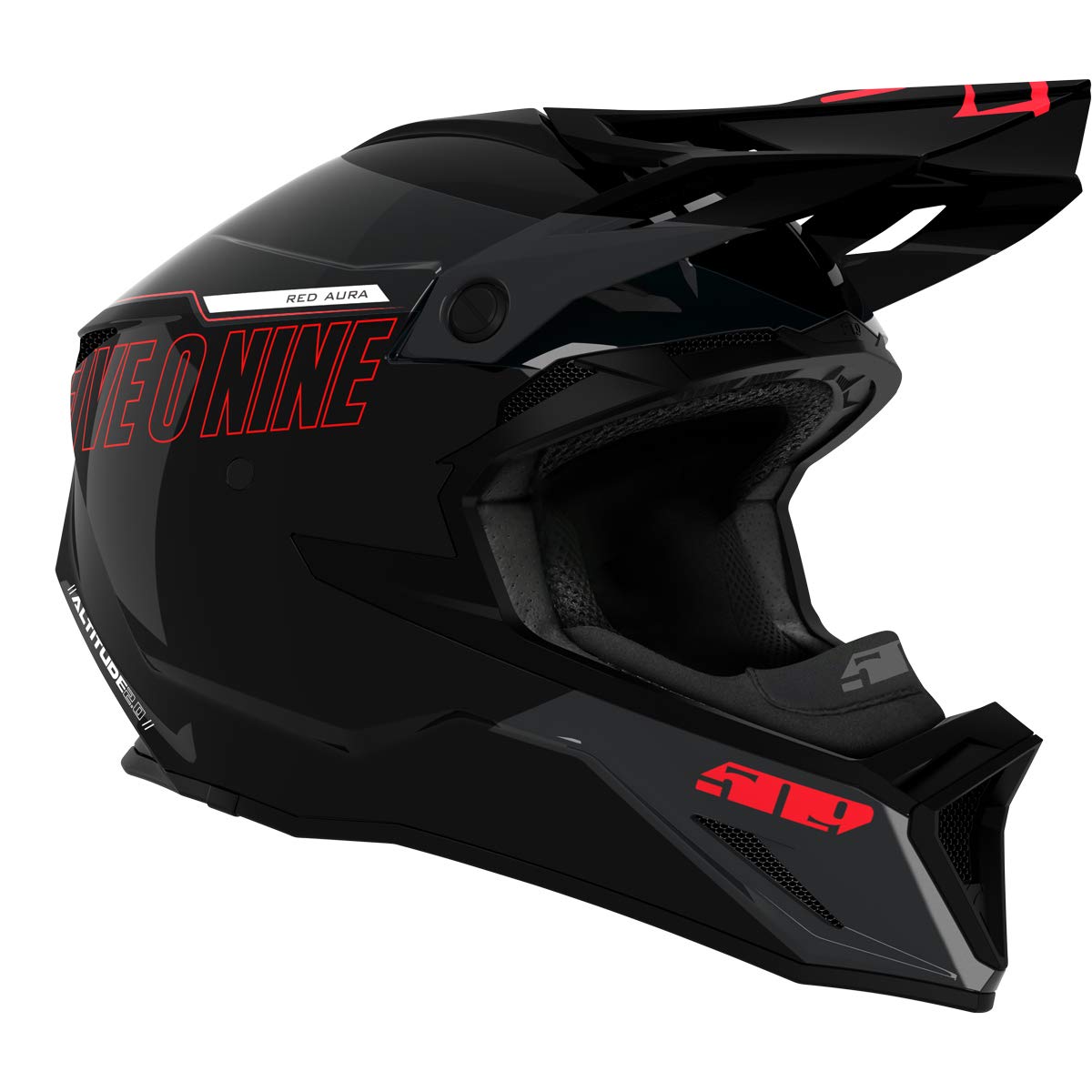 509 Altitude 2.0 Helmet (Red Aura - Medium)