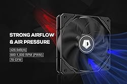 ID-COOLING SE-224-XTS Black CPU Cooler 4 Heatpipes
