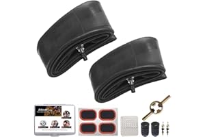 ZLGOUES 70/100-19 80/100-19 2.75/3.00-19 3.00-19 Electric Dirt Bike Inner Tube Heavy Duty - 2.1 mm Thickness for Surron Light Bee X Talaria UltraBee EridePro X160/X260 CRF 100F 125FB 150F 450R