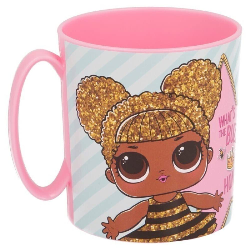 ALMACENESADAN 2025; LOL Surprise Microwave Mug; Capacity 350ml; Reusable Plastic Product; BPA Free