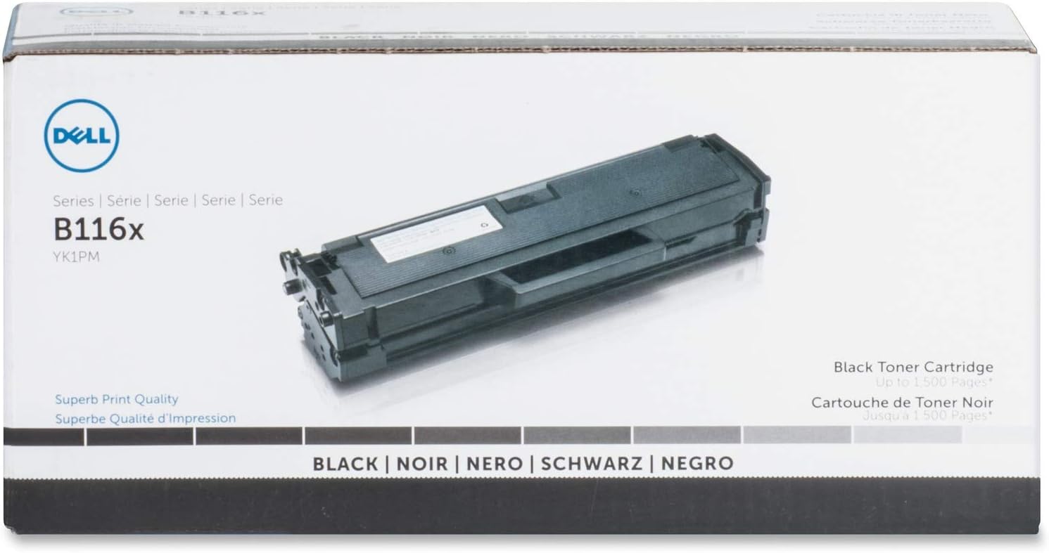 Dell 593 11108 Toner Cartridge for Laser Printer-Black