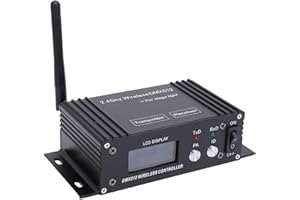2.4G Wireless DMX Controller LCD Display Transmitter Receiver 512 Protocol Lighting Dimmer for DJ Party