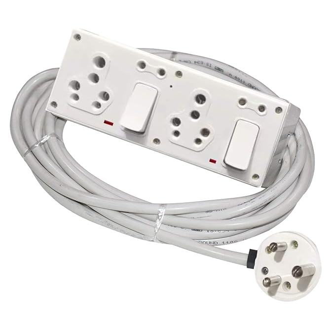 Buy HIRU (2+2) Power Extension Switch Board for Heavy Appliances with