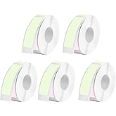 D30 Label Tape 850pcs, Label Maker Tapes for Phomemo D30 Printer-14mm×40mm(0.55"x1.57") Sticker Thermal Paper Waterproof Self-Adhesive Label Tape for Office Household Supplies, Colorful