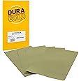 Dura-Gold Premium 7000 Grit Wet or Dry Sandpaper Sheets, 5-1/2" x 9", Box of 25 - Auto Car Color Sanding Detailing, Polishing Wood, Plastic, Glass, Epoxy, Stone, Metal Finishing Hand Sand Block Sander