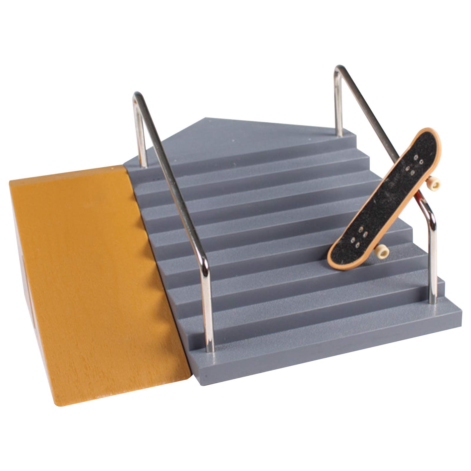 Buy DZAY Finger Skateboard Skate Park Kit,Mini Fingerboard Ramp Skate