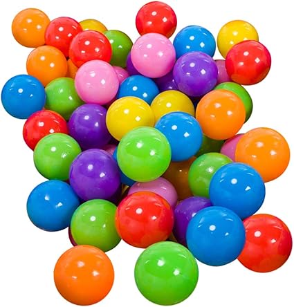 colorful soft plastic balls
