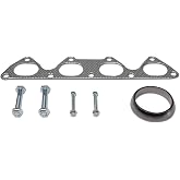 DNA Motoring GKTSET-HC88-B18-41 Aluminum Exhaust Manifold Header Gasket Set Replacement