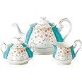 Royal Albert 100 Years 1930 3-Piece Set (Teapot, Sugar & Creamer)