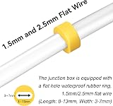 Elezenioc IP68 Waterproof Junction Box for Flat Cable 2 M20 Glands view 2