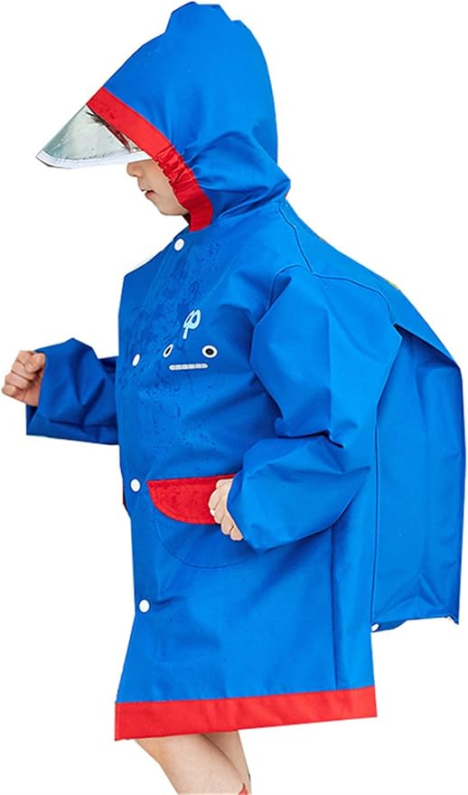 Leichter Regenmantel Für Kinder – Atmungsaktiv, Wasserdicht & Mit Kapuze | Perfekt Für Outdoor-Abenteuer