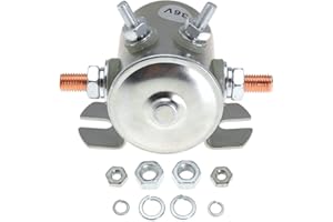 YRANZO 36 Volt 4 Terminal Heavy-Duty 70 Series Solenoid Relay for EZGO TXT Marathon Electric Golf Cart Replace 11761G1 27855G01 27855G02 31680G1 3016 70-120224 Cole Hersee 24080