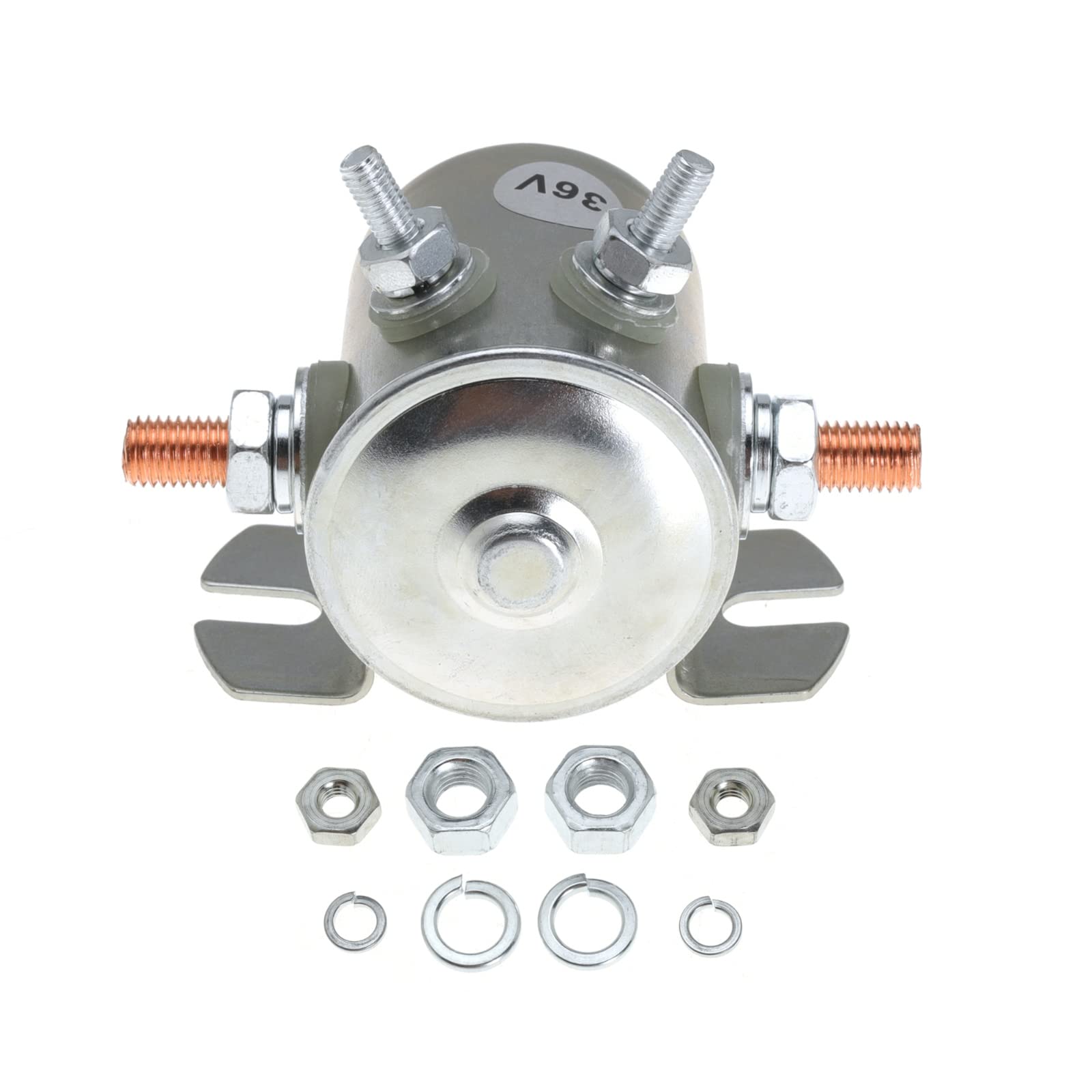Photo 1 of 36V 70 Series Solenoid Relay Replace 11761G1 27855G01 27855G02 31680G1 3016 70-120224 24080for EZGO TXT Marathon 4 Terminal Solenoid