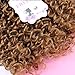 FRELYN Loose Wave Synthetic Hair Weave Bundles with Closure Ombre Color T1B/27 Black to Dirty Blonde 16 18 20 Inches Bundles with Lace Closure