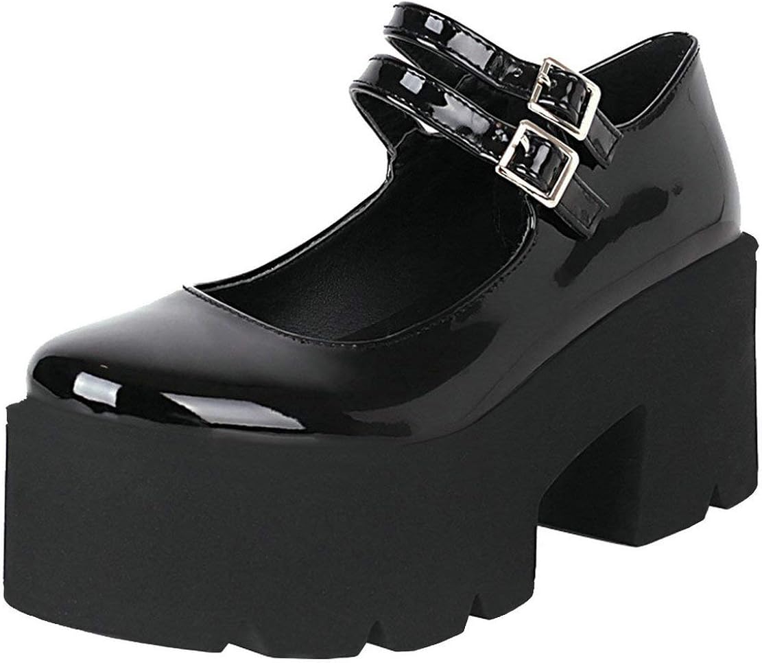 Demonia CHARADE-24 Bullet Strap Gothic Mary Janes - Demonia Shoes | Gothic shoes, Punk shoes, Boots
