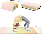 PhysKcal 5-Panel Folding Gymnastics Tumbling Mat 195cm 75cm Thick 2.8cm