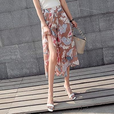 Rljjcs Tendencia De Moda Pantalones Silvestres Pantalones Anchos